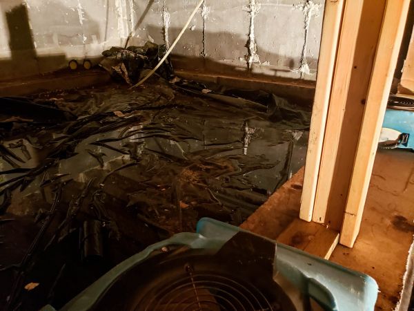 Cost of Crawlspace Water Cleanup in Edison